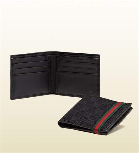 black gucci card wallet|original Gucci wallet.